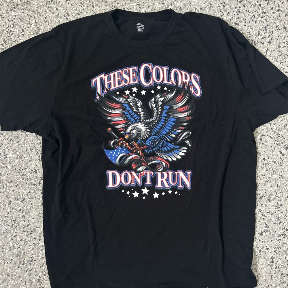 Black Graphic Men's T-Shirt